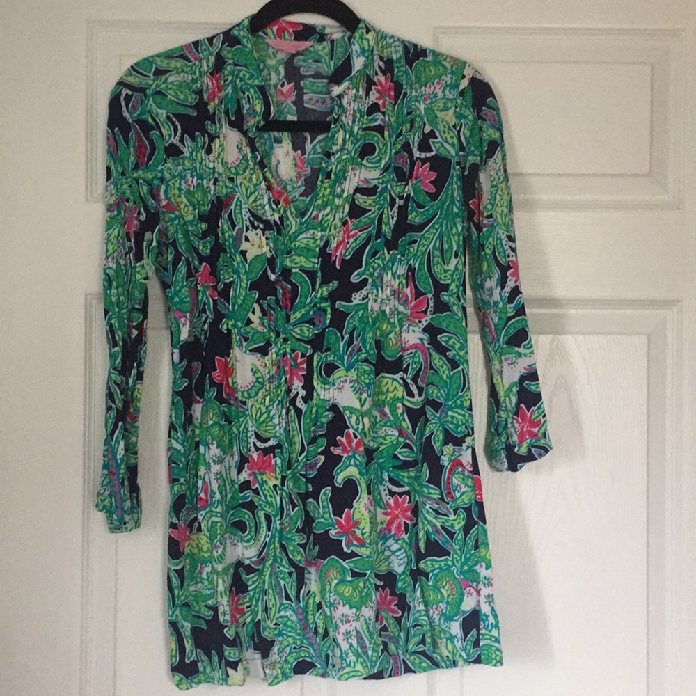 Lilly Pulitzer beach cover up summer dress